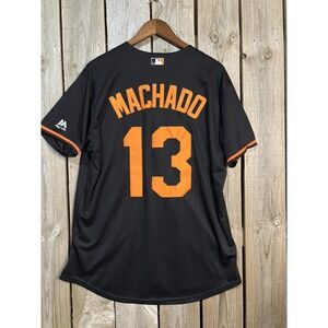 Manny Machado Baltimore Orioles Majestic Cool Base MLB Jersey Size Medium